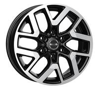 ALLOY WHEEL MAK GRAVEL FOR GREAT WALL MOTOR HOVER 2WD 8X18 6X139,7 BLACK MIRROR
