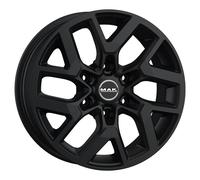 ALLOY WHEEL MAK GRAVEL FOR VOLKSWAGEN CRAFTER N1 8X18 6X130 MATT BLACK YBI