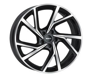 ALLOY WHEEL MAK KASSEL FOR MERCEDES-BENZ 7.5X17 5X112 BLACK MIRROR 9MR