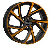 ALLOY WHEEL MAK KASSEL FOR MINI CLUBMAN COOPER 8X19 5X112 BLACK & BRONZE 5NU