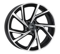 ALLOY WHEEL MAK KASSEL FOR SKODA SUPERB 2024-2024 8X20 5X112 BLACK MIRROR CD7