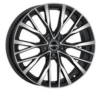 ALLOY WHEEL MAK KENT FOR VOLVO XC40 8.5X21 5X108 BLACK MIRROR LBA