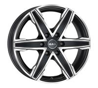 ALLOY WHEEL MAK KING6 FOR MAZDA B-2500 6.5X16 6X139,7 ICE BLACK UR3