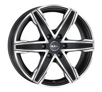 ALLOY WHEEL MAK KING6 FOR RENAULT ALASKAN N1 8X18 6X114,3 ICE BLACK 66Z