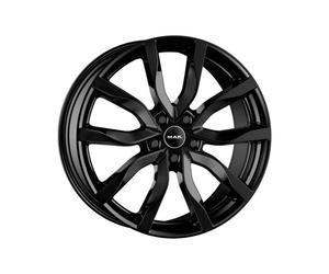 ALLOY WHEEL MAK KOLN FOR AUDI Q6 GF 8X19 5X130 GLOSS BLACK 5A7