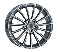 ALLOY WHEEL MAK KOMET FOR MERCEDES-BENZ CLASSE E COUPE 8X19 5X112 GUN MET-M W9X