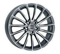 ALLOY WHEEL MAK KOMET FOR MERCEDES-BENZ CLASSE E COUPE 8X19 5X112 GUN MET-M W9X