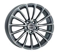 ALLOY WHEEL MAK KOMET FOR SSANGYONG KORANDO 7.5X17 5X112 GUN MET-MIRROR FAC Y2A