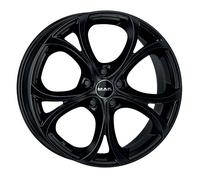 ALLOY WHEEL MAK LARIO FOR JEEP RENEGADE 8X20 5X110 GLOSS BLACK K9H