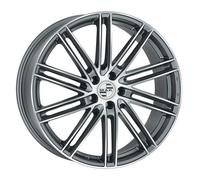 ALLOY WHEEL MAK LEIPZIG FOR PORSCHE MACAN 9.5X22 5X112 GUN MET-MIRROR FACE B0O