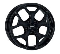 ALLOY WHEEL MAK LIBERTY FOR PEUGEOT 407 7.5X17 5X108 GLOSS BLACK Q4E