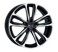 ALLOY WHEEL MAK MAGMA FOR AUDI A4 AVANT 7.5X17 5X112 BLACK MIRROR X1X