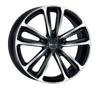ALLOY WHEEL MAK MAGMA FOR SAAB 9-3 8X18 5X110 BLACK MIRROR B4E