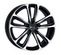 ALLOY WHEEL MAK MAGMA FOR VOLKSWAGEN CADDY LIFE 6X15 5X112 BLACK MIRROR 273