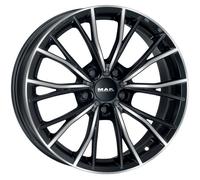ALLOY WHEEL MAK MARK-D FOR TOYOTA SUPRA 9.5X19 5X112 BLACK MIRROR 63O