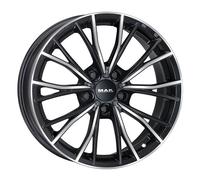 ALLOY WHEEL MAK MARK FOR AUDI Q5 8X17 5X112 BLACK MIRROR MY6