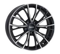ALLOY WHEEL MAK MARK FOR BMW SERIE 6 GRAN COUPE 8X18 5X120 BLACK MIRROR PA5