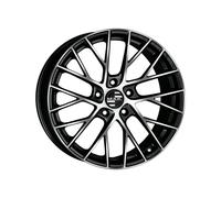 ALLOY WHEEL MAK MONACO FOR PORSCHE 911 GT3 8.5X20 5X130 BLACK MIRROR KSC
