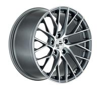 ALLOY WHEEL MAK MONACO FOR PORSCHE BOXSTER 8.5X19 5X130 GUN MET-MIRROR FACE WAR