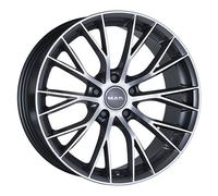 ALLOY WHEEL MAK MUNCHEN FOR BMW SERIE 6 CABRIO 9.5X19 5X120 GUN MET-MIRROR 2ZR
