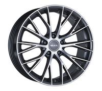 ALLOY WHEEL MAK MUNCHEN FOR VOLKSWAGEN GOLF V 8.5X20 5X112 GUN MET-MIRROR FACE