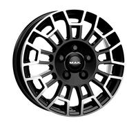 MAK Alloy Wheel Nomad for Fiat E-Ducato M1 7x17 5x130 Black Mirror SAE