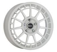ALLOY WHEEL MAK NTT FOR FIAT QUBO 7.5X18 4X098 GLOSS WHITE K2S