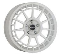 ALLOY WHEEL MAK NTT FOR FIAT 124 SPIDER 7.5X18 4X100 GLOSS WHITE G9M