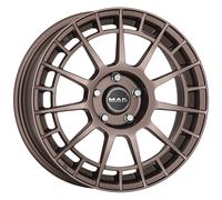 ALLOY WHEEL MAK NTT FOR FIAT 124 SPIDER 7.5X18 4X100 MATT BRONZE A3N