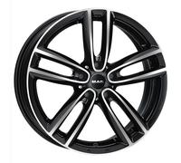 ALLOY WHEEL MAK OXFORD FOR MINI COOPER SD 7X18 5X112 BLACK MIRROR J8N