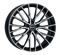 ALLOY WHEEL MAK SPECIALE FOR AUDI A6 8.5X20 5X112 BLACK MIRROR YU5