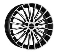 ALLOY WHEEL MAK STARLIGHT FOR MERCEDES-BENZ CLASSE SL 9X18 5X112 ICE BLACK S1B