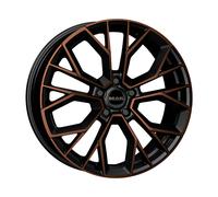 ALLOY WHEEL MAK STILO-D FOR BMW SERIE 7 750 10X21 5X112 BLACK & BRONZE QJZ