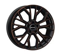 ALLOY WHEEL MAK STILO FOR VOLKSWAGEN GOLF V PLUS 8.5X20 5X112 BLACK & BRONZ BOY