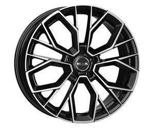 ALLOY WHEEL MAK STILO FOR MAZDA 3 8.5X19 5X114,3 BLACK MIRROR KCT