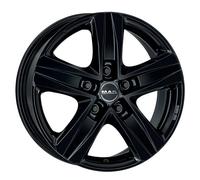 ALLOY WHEEL MAK STONE 5 FOR FORD FOCUS ST 7.5X18 5X108 GLOSS BLACK 1TG