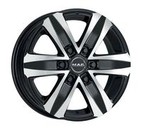 ALLOY WHEEL MAK STONE 6 FOR FORD RANGER RAPTOR 2020-2021 8X18 6X139,7 BLACK QDW