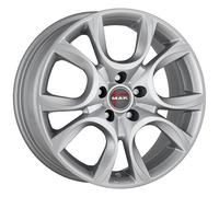 ALLOY WHEEL MAK TORINO W FOR PEUGEOT BIPPER M1 6X15 4X98 SILVER R42