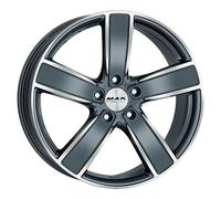 ALLOY WHEEL MAK TURISMO-FF FOR PORSCHE PANAMERA HYBRID 9.5X20 5X130 GUN MET CXS