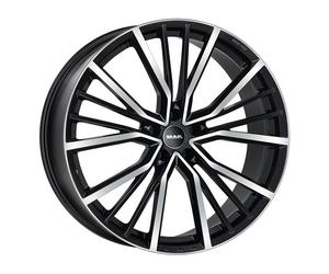 ALLOY WHEEL MAK UNION FOR AUDI RS 6 IV SERIE 9.5X21 5X112 BLACK MIRROR NTI