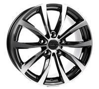 ALLOY WHEEL MAK WOLF-BM FOR MINI CLUBMAN COOPER D 7.5X17 5X112 BLACK MIRROR D3B