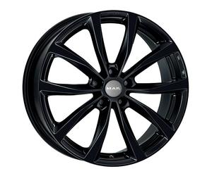 ALLOY WHEEL MAK WOLF FOR FORD FOCUS ST 8X19 5X108 GLOSS BLACK 151