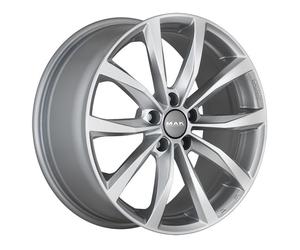 ALLOY WHEEL MAK WOLF FOR MG ZS HYBRID 8X18 5X112 SILVER A5S