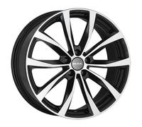 ALLOY WHEEL MAK WOLF FOR OPEL ASTRA TWIN TOP 8X18 5X110 BLACK MIRROR Y6H