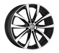 ALLOY WHEEL MAK WOLF FOR SAAB 9-3 CABRIO 8X19 5X112 BLACK MIRROR 4VE