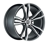 ALLOY WHEEL MAK X-MODE FOR BMW X7 10.5X21 5X112 GUN MET-MIRROR FACE 9XE