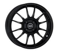 ALLOY WHEEL MAK XLR FOR CITROEN - DS BERLINGO N1 7X17 4X108 GLOSS BLACK 1Z3