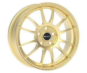 ALLOY WHEEL MAK XLR FOR LYNK & CO 01 7.5X18 5X108 GOLD 6NJ