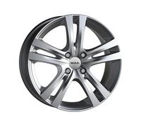 ALLOY WHEEL MAK ZENITH FOR FIAT PANDA CROSS 6.5X16 4X100 LIGHT TITAN 8MI
