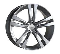 ALLOY WHEEL MAK ZENITH FOR FIAT QUBO 6.5X16 4X098 LIGHT TITAN P99